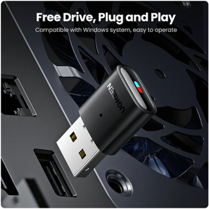 UGREEN <span class=keywords><strong>Switch</strong></span> USB 2.0 <span class=keywords><strong>Bluetooth</strong></span> V5.0 <span class=keywords><strong>Transmetteur</strong></span> stable Adaptateur audio Lecteur libre, Plug and Play, Distance de transmission de 10 mètres - Product Image 6