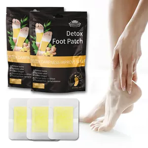 Ginger Detox Foot Patch Foot Care Promote Blood Circulation Deep Sleep Wholesale Detox Foot Pads