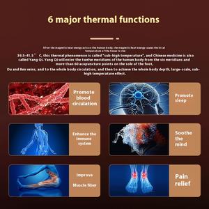 Terahertz Olylife P90Puls + Masajeador de rodilla Instrumento de terapia de calentamiento óseo reductor de vapor mágico mejorado para calentar piernas y rodillas - Product Image 3