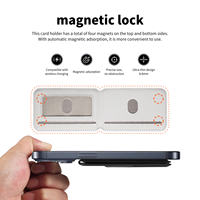 Dompet Ponsel Kulit PU Vintage dengan Slot Kartu ID & Penyangga, Pemblokir RFID, Kompatibel dengan Ponsel & Casing Magnetik