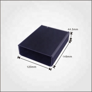 Dissipateur thermique de la série 6000 en alliage d'aluminium anodisé <span class=keywords><strong>noir</strong></span> 15-21 jours - Product Image 5