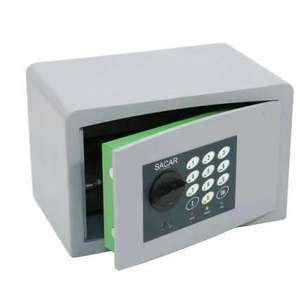 Coffre-fort mobile électrique portable 350x250x250mm Armoire 8 unités - Product Image 1