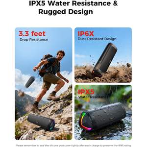 Altavoz Bluetooth BolaButty, Portátil, Inalámbrico, Resistente al Agua IPX5, 20 Horas de Reproducción, Emparejamiento TWS, BT5.3, con Luz LED - Product Image 4