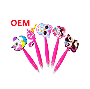 Topper bonito <span class=keywords><strong>3D</strong></span> personalizado de dibujos animados en forma de pluma de animal chino - Product Image 1