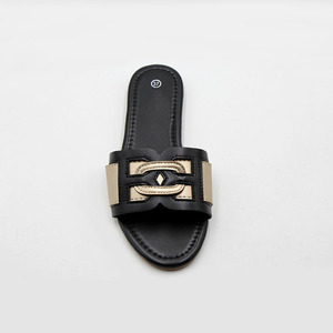 Sandali Casual da <span class=keywords><strong>Donna</strong></span> con Punta Tonda, Suola Piatta <span class=keywords><strong>Incrociata</strong></span>, Tacco Basso, per Uso Esterno, Vendita all'Ingrosso - Product Image 5