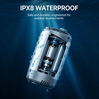 Pompa Mandi Portabel Listrik Model Baru 2026 untuk Berkemah, Pipa Air 2m, USB Rechargeable, Kapasitas 20L, Baterai Lithium, Mandi Luar Ruangan