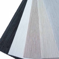 Tissu pour stores enrouleurs en fibre de verre, doux, résistant à la décoloration, durable, résistant aux UV, respirant, perforé, occultant à 100% intégré