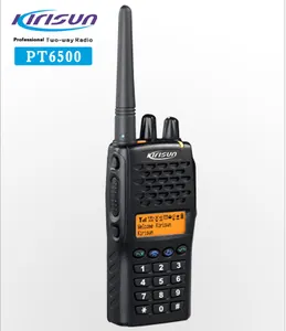 Talkie-walkie portatif rechargeable Kirisun PT6500 pour le choix de la gestion des opérations commerciales