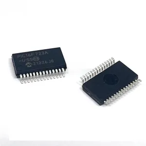 Nouvel emballage de composants électroniques d'origine DIP-40 microcontrôleur CMOS 8 bits PIC16F877A-I/P