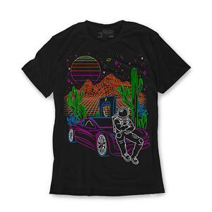 All'ingrosso maglietta da <span class=keywords><strong>uomo</strong></span> di alta qualità Streetwear oversize Hip Hop magliette spaziali per gli uomini - Product Image 2