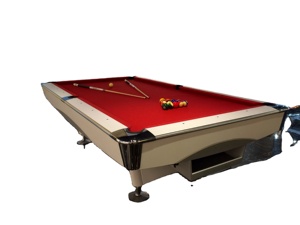 Table de billard américaine professionnelle de 9 pieds avec plateau en ardoise, retour automatique des billes, accessoires complets pour club de billard OEM - Product Image 3
