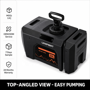 Réservoir d'eau pressurisé robuste de 24 L en PE et ABS de qualité alimentaire pour le camping, le rangement et les voyages en camion - Product Image 1