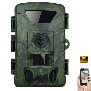 Caméras vidéo d'extérieur Wifi 8K Déclencheur WIFI 0.4s Caméra photo vision nocturne 60MP Caméra de chasse sur sentier - Product Image 1