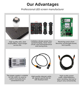 High Resolution P3.91 Absen Digital Foldable Rolling <strong>LED</strong> Display <strong>Screen</strong> Video Wall Module For Event DJ Booth Billboard Displays - Product Image 6