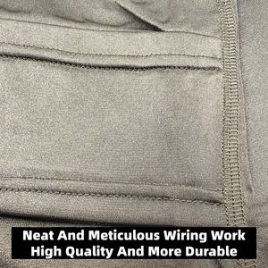 EMF bufanda pasamontañas máscara facial de esquí 5G 4G Torre celular protección contra radiación móvil cubierta de cabeza 100% tela de <span class=keywords><strong>fibra</strong></span> de plata sombrero Faraday - Product Image 3