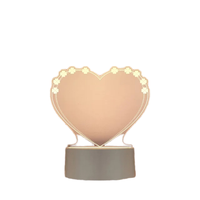 Lámpara Nocturna LED 3D Creativa con Tablero de Mensajes USB, Regalo para Niños, Novias, Decoración Moderna para Oficina