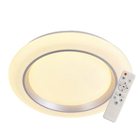 Lámpara de Techo LED Avenue 58W, Diseño Moderno, Suave y Acogedor, Ajustable, Fácil de Limpiar, Control por Interruptor, Base de Metal, Montaje en Superficie, para Hogar y Oficina