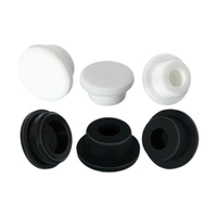 Bouchon d'extrémité de tube en caoutchouc personnalisé multi-tailles, antidérapant et durable, pour la protection des pieds de meubles en métal