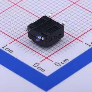 TS-FS66T-C-A Tactile Switch SMD-4P,6x6mm Switch Single Pole Single Throw Round Button 2.6N Vertical Mount - Product Image 2