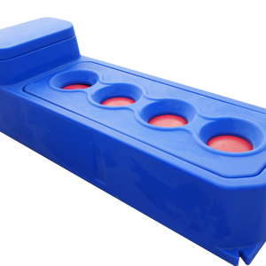 Bebedero con 4 puntos individuales para ovejas, terneros y vaquillas para beber agua para que los animales beban bebederos de ovejas de 1,7 m - Product Image 1