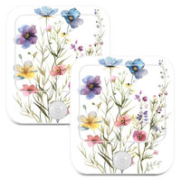 Lampe d'ambiance décorative personnalisée à impression UV, veilleuse automatique avec photo sur mesure, activée par le mouvement, pour cadeau, art mural