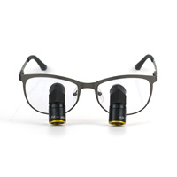 Loupes ergonomiques réglables 4.0X, design ergonomique, loupes dentaires, loupes chirurgicales ORL, IPD personnalisé, lunettes grossissantes