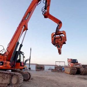 Marteau vibratoire excentrique KF600 4, machine hydraulique pour pieux tubulaires, machine hydraulique pour pieux tubulaires, marteau vibratoire hydraulique, machine de pieuillage pour excavatrice - Product Image 5