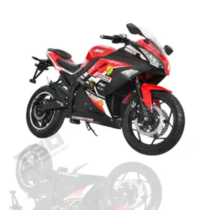 Moto da corsa elettrica di alta qualità 3000w batteria al litio sport moto per la vendita 80ah batteria al litio