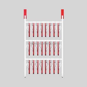 การค้าขายสินค้าลวดตาข่าย<span class=keywords><strong>รองเท้า</strong></span> <span class=keywords><strong>Crocs</strong></span> ชั้นวางจอแสดงผลติดตั้งฟรียืน<span class=keywords><strong>รองเท้า</strong></span>โลหะแขวน<span class=keywords><strong>รองเท้า</strong></span>แตะยืนแสดง - Product Image 5