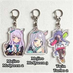 OEM ODM <span class=keywords><strong>Anime</strong></span> Uma Musume Pretty Derby Acrylic <span class=keywords><strong>Anime</strong></span> Chibi Charm Umamusume Llavero Colgante para Bolso de Chica Jinete Kawaii Regalo <span class=keywords><strong>Otaku</strong></span> - Product Image 6