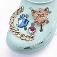 Breloques de chaussures Bling de créateur en gros, accessoires de luxe pour sabots, breloques Bling pour sabots de créateur