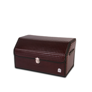 Boîte <span class=keywords><strong>de</strong></span> rangement <span class=keywords><strong>de</strong></span> voiture en cuir pu, boîtier <span class=keywords><strong>de</strong></span> pièces <span class=keywords><strong>de</strong></span> monnaie haut <span class=keywords><strong>de</strong></span> gamme 1 pc - Product Image 6
