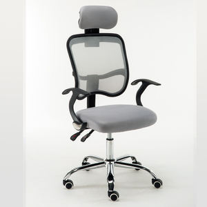 Silla de oficina moderna multifuncional con respaldo alto, silla giratoria, silla de malla elevadora de tela - Product Image 2
