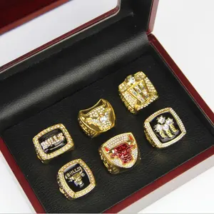 תכשיטי יצרן זול זהב מצופה עיצוב משלך ספורט אלופות טבעת לגברים