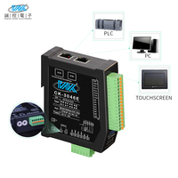 Módulo de Termopar Tipo K de 4 Canales, Colector de Temperatura con Salida Analógica de 4-20mA, Módulo IO Modbus TCP