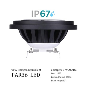 Projecteur extérieur 10W PAR36 COB AC/DC <span class=keywords><strong>IP67</strong></span> étanche Lumière de <span class=keywords><strong>piscine</strong></span> blanc chaud 2700K Lumière de fontaine de jardin Ampoules de <span class=keywords><strong>piscine</strong></span> - Product Image 5