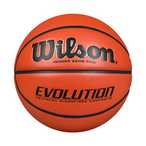 ลูกบาสเก็ตบอล <span class=keywords><strong>Wilson</strong></span> Evolution ผลิตจากหนัง PU คุณภาพสูง เหมาะสำหรับการฝึกซ้อม / โรงงานขายส่งบาสเก็ตบอล - Product Image 1