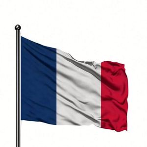 ราคาถูก ธงชาติฝรั่งเศสแบบพกพา ขนาด 3x5 ฟุต (90x150 ซม.) ผลิตจากโพลีเอสเตอร์ สำหรับงานกีฬาฟุตบอล พิมพ์โลโก้ตามสั่ง - Product Image 5