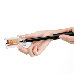 Ouvre-bouteille à pompe à air pour <span class=keywords><strong>vin</strong></span>, tire-bouchon avec extracteur de bouchon transparent pour cuisine et bar - Product Image 5