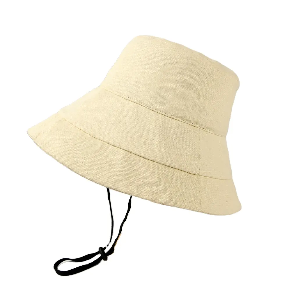 Foldable Packable Cool Technology Wide Brim Plain Bucket Hat Fisherman Hat with Customized Logo