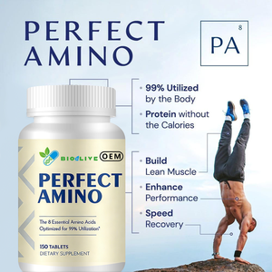 Suplementos de Nutrición Deportiva de Alta Calidad, 5000mg, <span class=keywords><strong>8</strong></span> Tabletas de Aminoácidos <span class=keywords><strong>Esenciales</strong></span> con Todos los Aminoácidos de Cadena Ramificada y BCAA - Product Image 2