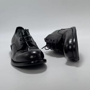 Zapatos de Cuero Genuino de Lujo con Cordones, Transpirables, Impermeables, con Patrón de Camuflaje, Estilo Derby, Diseño Británico en Relieve, Casuales de Negocios - Product Image 2