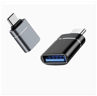 Câble convertisseur Type-C vers USB 3.0 OTG avec gaine en PVC, charge rapide 3A pour S20/S10/S9/Note 10 et pour Tab 4 10 Plus