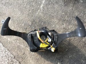 Pales de changement de vitesse en fibre de carbone d'origine pour Ferrari F430 Spider <span class=keywords><strong>Scuderia</strong></span> 16M OEM 226101 226099 sans CONTACT DE RÉTROACTION - Product Image 2
