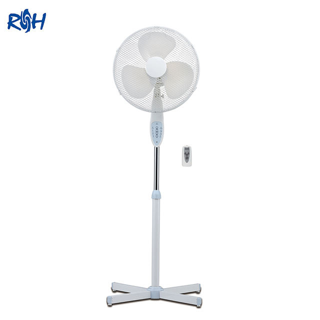 Classic Design 16 Inch Universal Silent Plastic Strong Power air Cool Electric Smart Pedestal Stand Fan with Remote Control