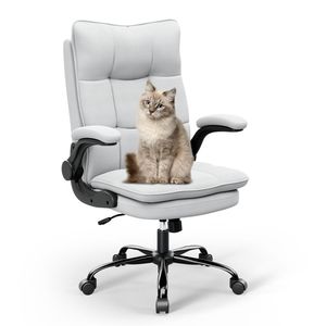 SEDIA DIREZIONALE ERGONOMICA XXL CON COMFORT PREMIUM GRIGIO - Product Image 1