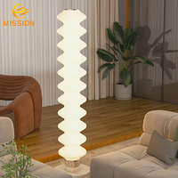 Lampe de sol LED moderne de luxe en métal, à intensité variable, CRI 90 élevé, garantie 5 ans, installation facile pour salon, chambre, maison, hôtel