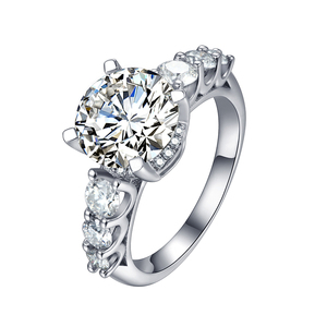 Anillo De Plata Y Oro Con Diamante Natural, Diseñado En Barcelona Talla