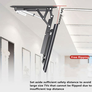 جهاز تليفزيون NBJOHSON قابل للطي والطي والاقلب والتحكم عن بعد والتعديل المتعدد الاتجاهات يتم تركيبه بالسقف - Product Image 3