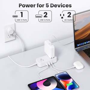 <span class=keywords><strong>Regleta</strong></span> de alimentación de 1250W para el mercado de EE. UU., con protección contra sobrecarga y pre-envío, vídeo QC - Product Image 2